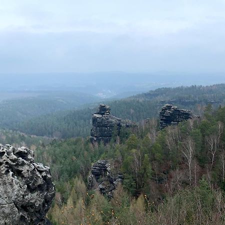 Ferienwohnung Am Malerweg Königstein Esterno foto
